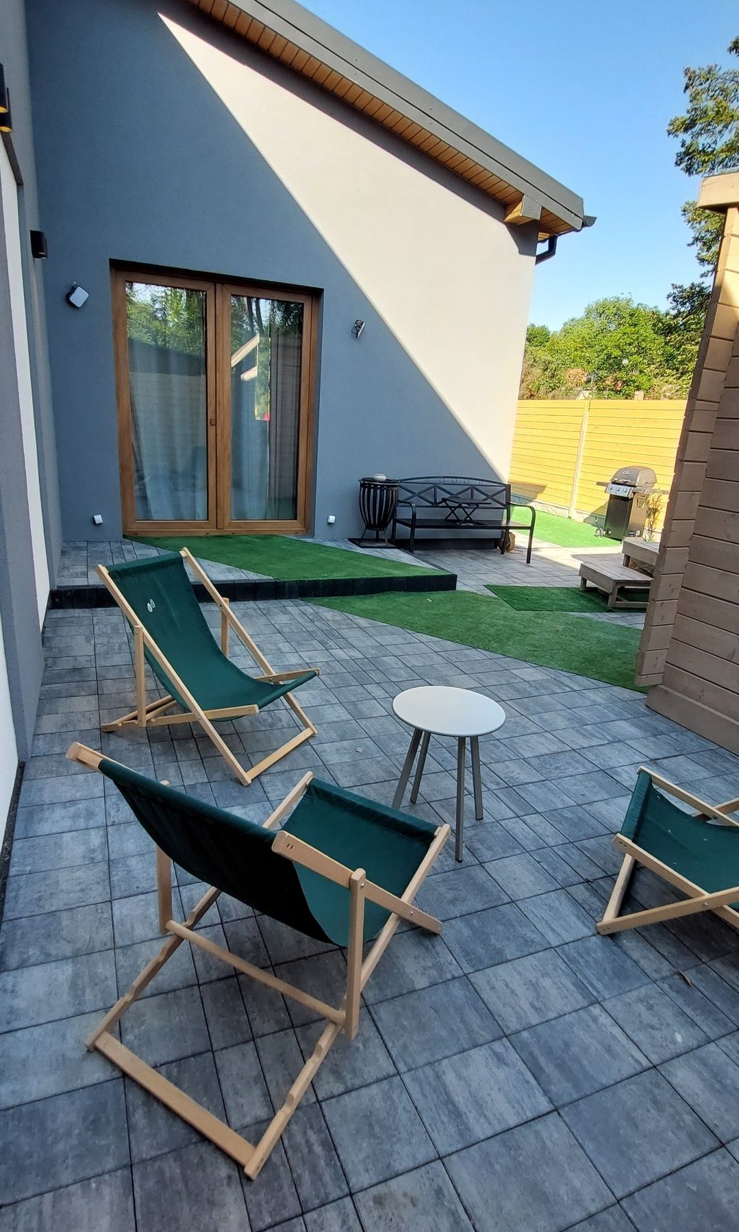 Wynajem, nocleg, pobyt, rezerwacja domku Kolumna House, sauna i balia