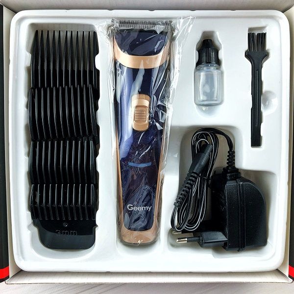 Беспроводная аккумуляторная машинка для стрижки волос Gemei Gm-6005 !!
