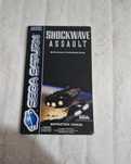 Livro de instruções Shockwave Assault Sega Saturn