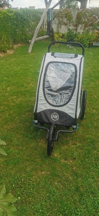 Przyczepka wózek dla 2 dzieciaczków