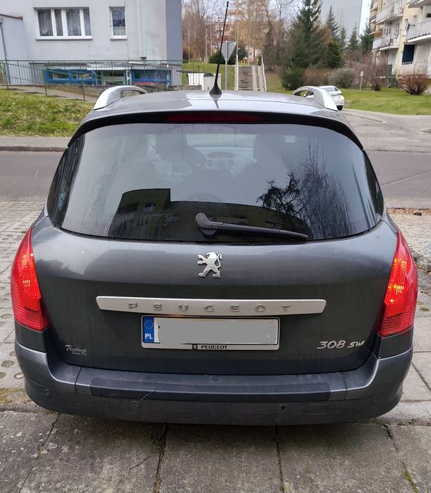 Peugeot 308 sw 1,6, 120 KM, 7 os. benzyna 2008