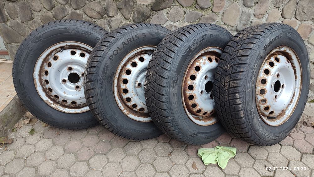 Продам зимові шини для Daewoo lanos 175/70 R13