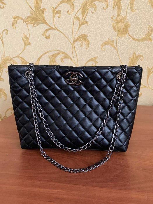 сумочка чорна, сумка жіноча шанель