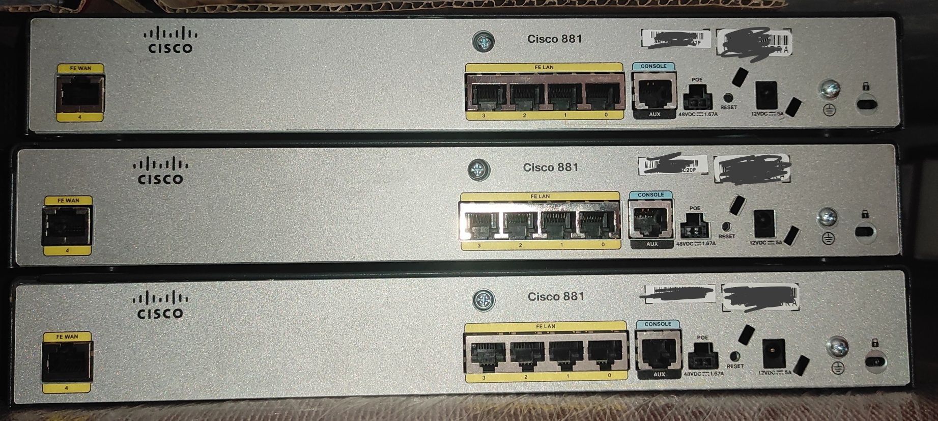 Маршрутизатори Cisco 881 / 891 | Ідеальні для офісу, бізнесу, навчання