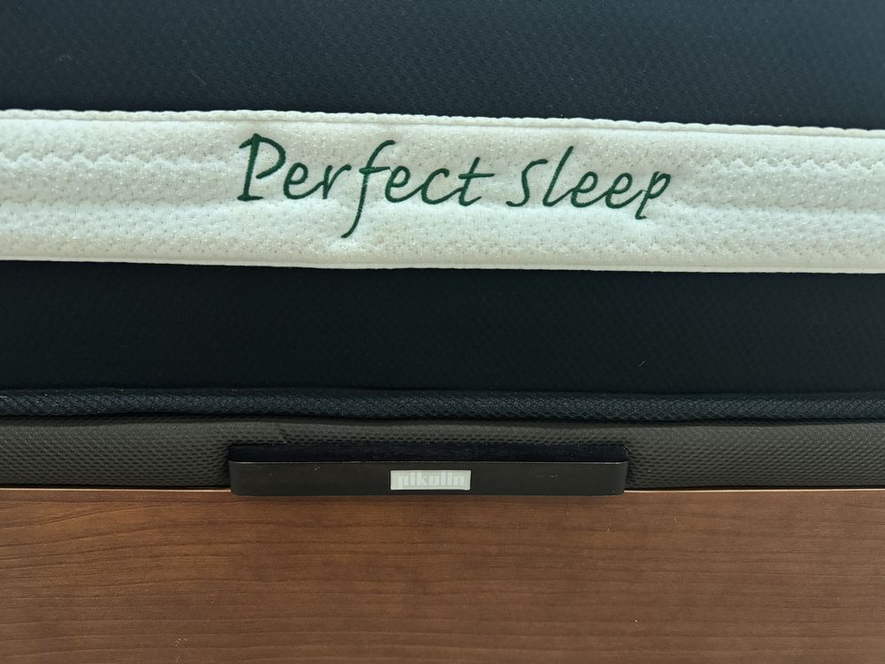 Cama sommier pikolin 190x140 + colchão perfec sleep deluxe