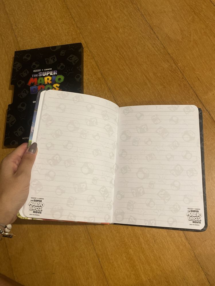 Caderno Super Mario Bros