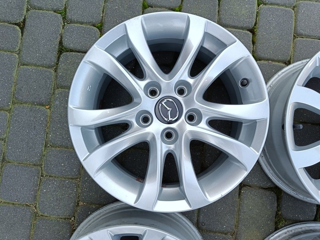 Felgi16 5x114,3 oryg Mazda stan jak Nowe kpl