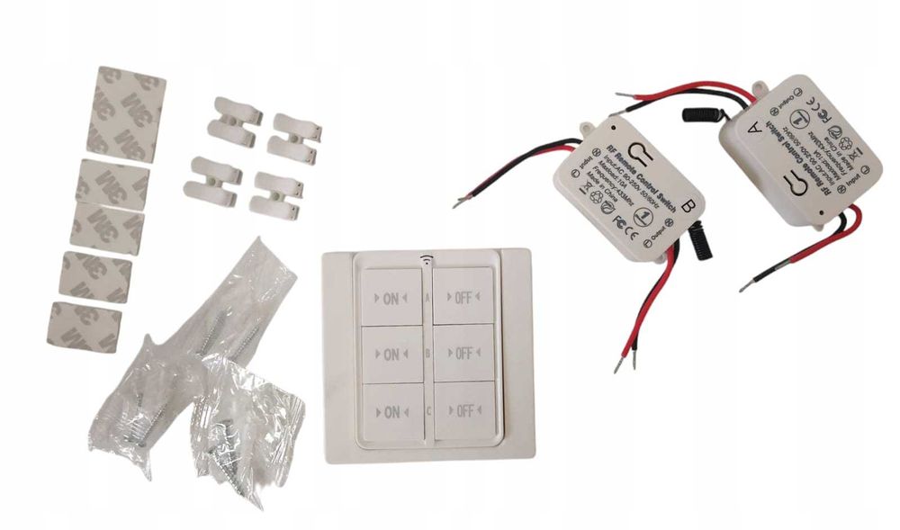 Radiowy przełącznik bezprzewodowy nadajnik 433MHz do 150 metrów