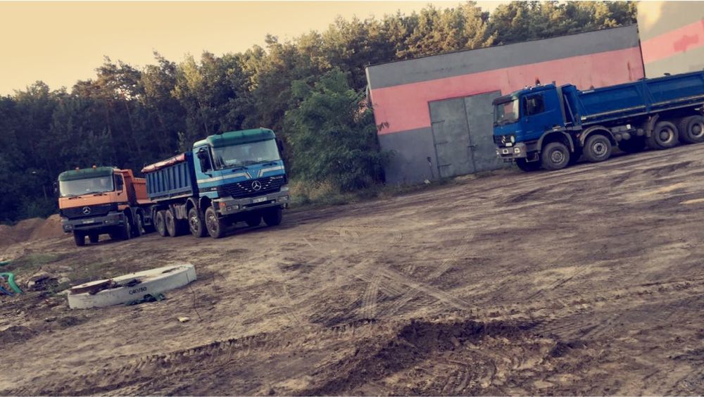 Piasek zasypowy,pospolka,piach siany,płukany,żwir,ziemia