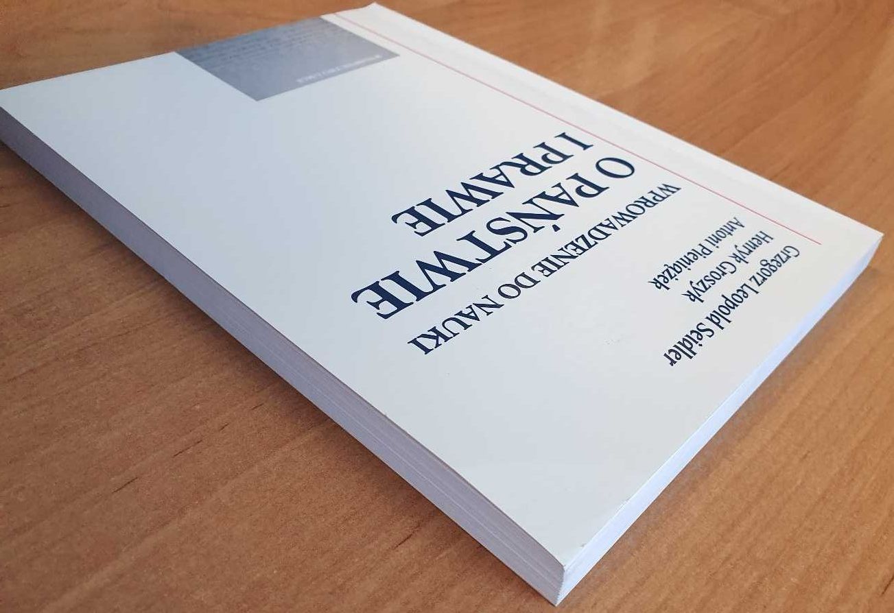 Wprowadzenie do nauki o państwie i prawie Seidler Groszyk Pieniążek