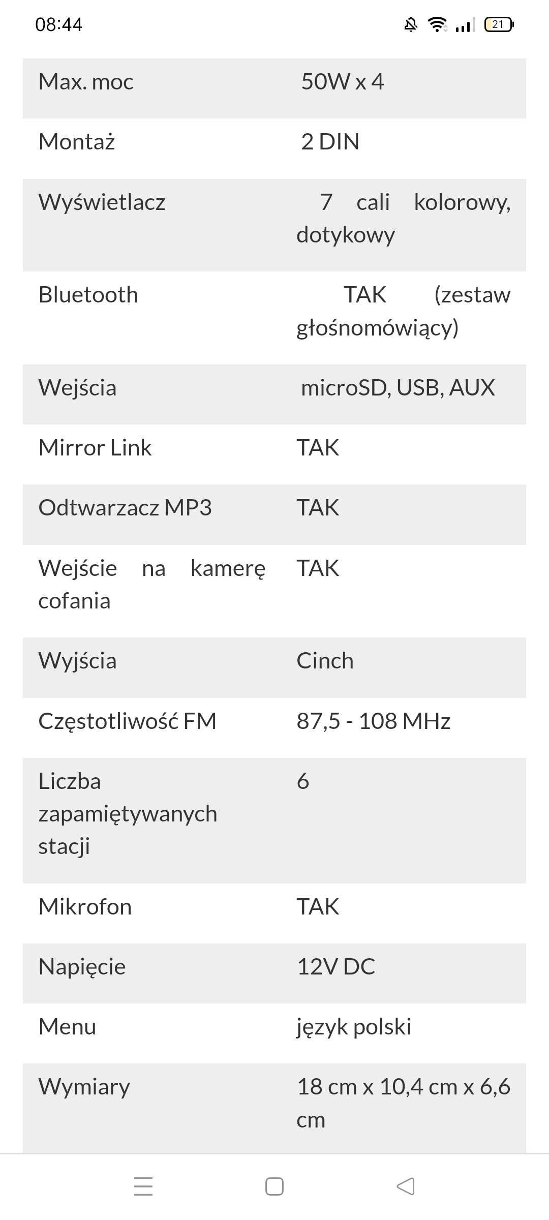 Radio blow AVH 9810 bluetooth