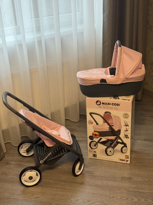 Каляска для ляльки 3в1 Smoby Maxi-Cosi Quinny.