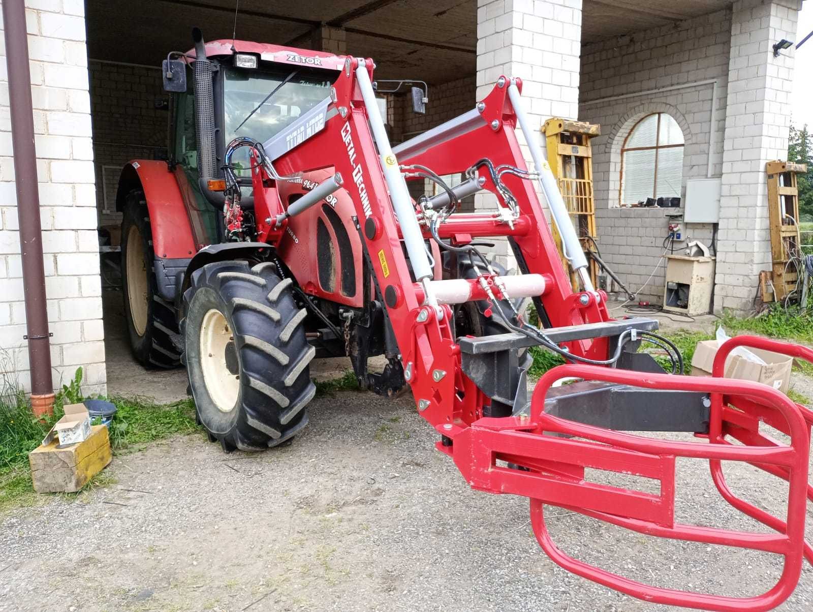 Tur Ładowacz Metal Technik , Zetor, Ursus MTZ, Case MONTAŻ, Transport