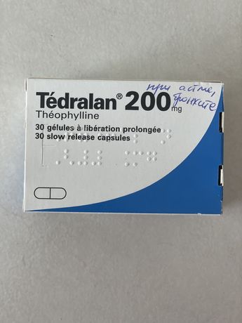 Лекарственный препарат Tedralan 200