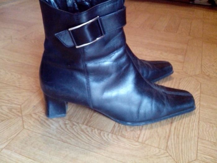 Кожаные ботинки Gabor comfort стелька 27 см