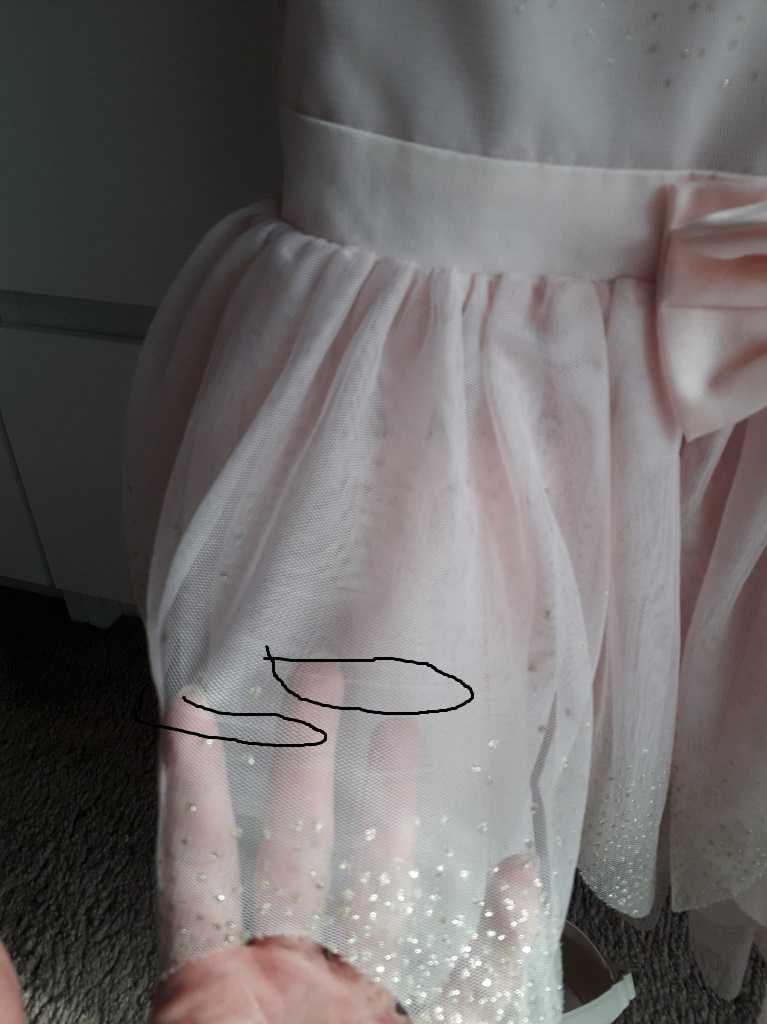 Sukienka tiulowa H&M roz.92