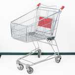 Wózek sklepowy zakupowy Marsanz CASCP10002-RP 100 L S-50 cm