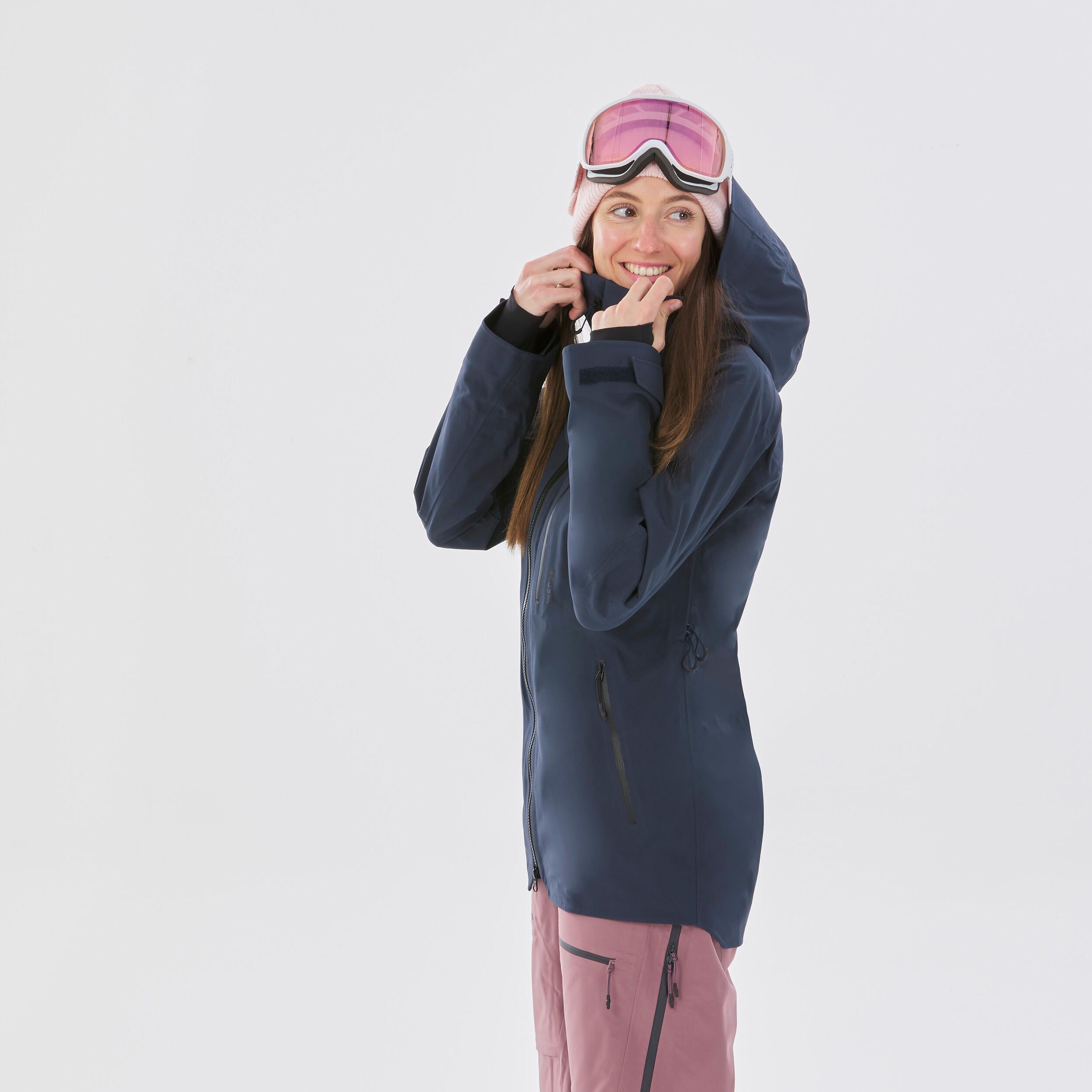Casaco de ski e snowboard quente e respirável mulher, FR