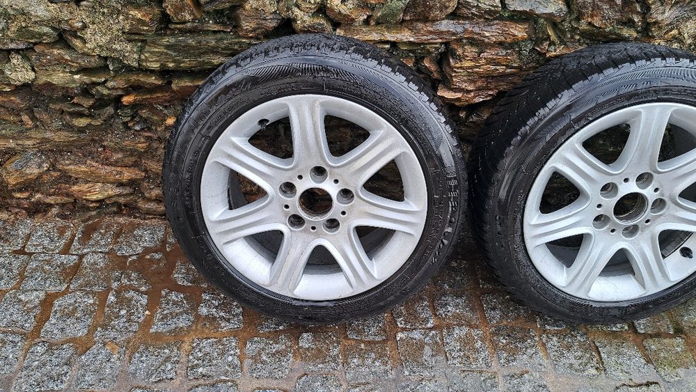 Jantes 16 5×120 BMW com pneus 195/55R16
Possí