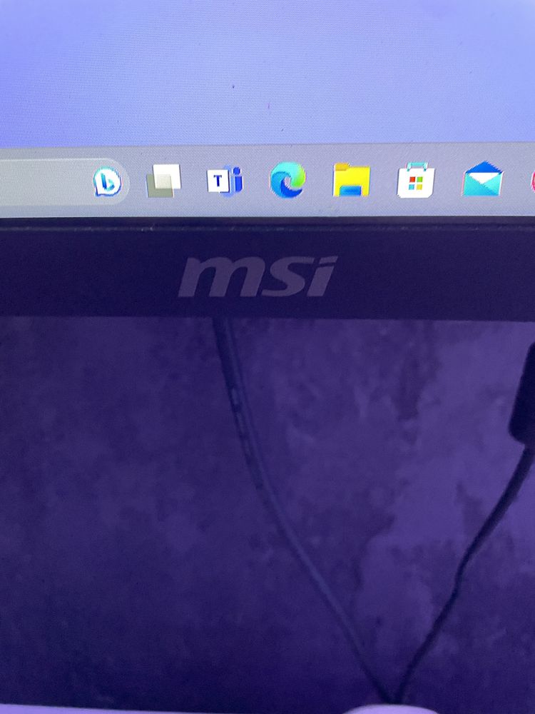 Monitor msi 29.5 200hz