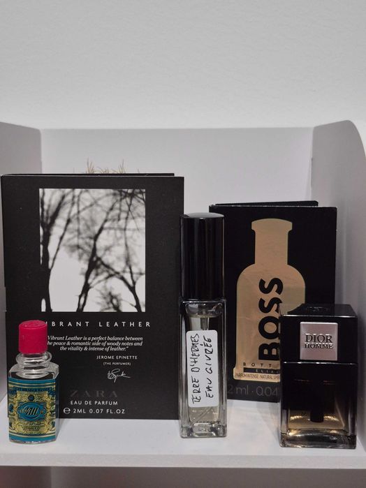 Zestaw oryginalnych miniatur perfum męskich