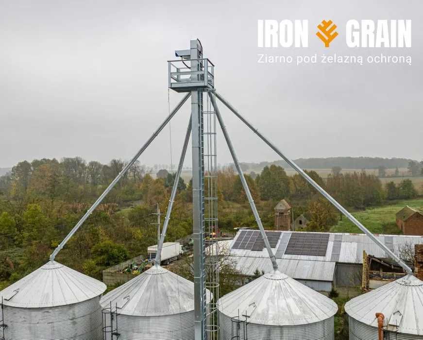 SILOSY zbożowe Lejowe silos od 10T do 2000Ton Ocynk Polski producent