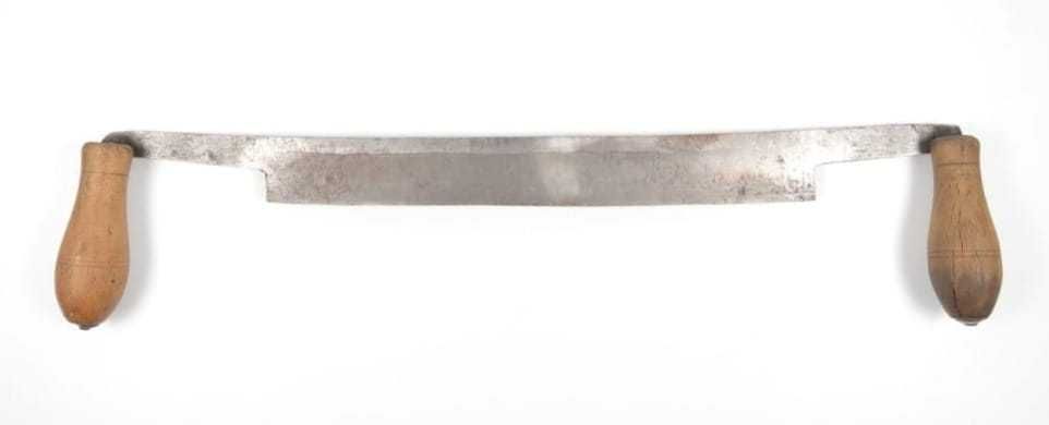 Niemiecki ośnik do korowania drewna sygnowany