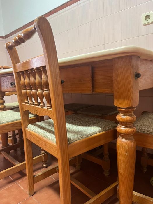 Mesa de jantar 6 lugares