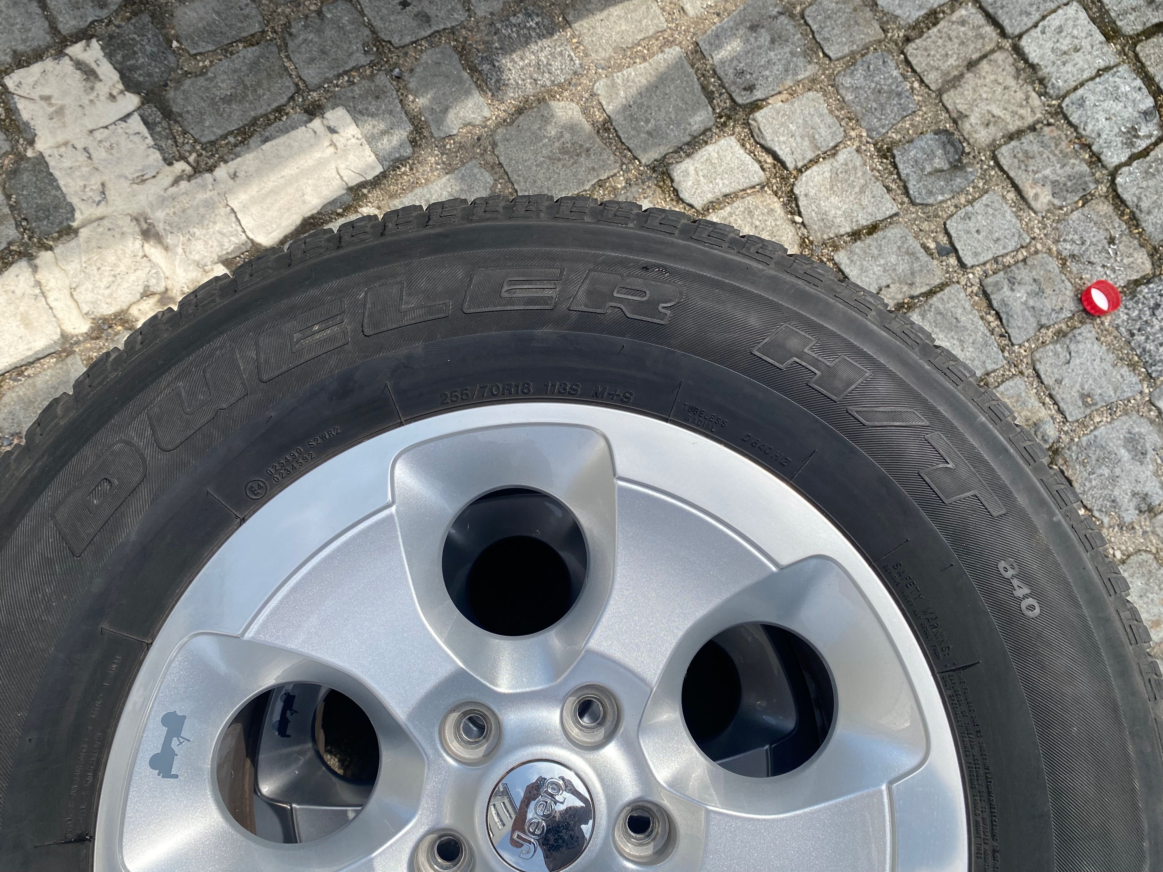 Комплект коліс всесезонка Jeep 255/70/R18