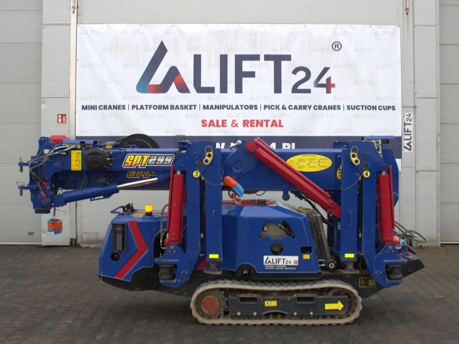 SPT S299  Mini żuraw dźwig pająk SPT 299 używany 2022 NIE maeda hoeflon jekko