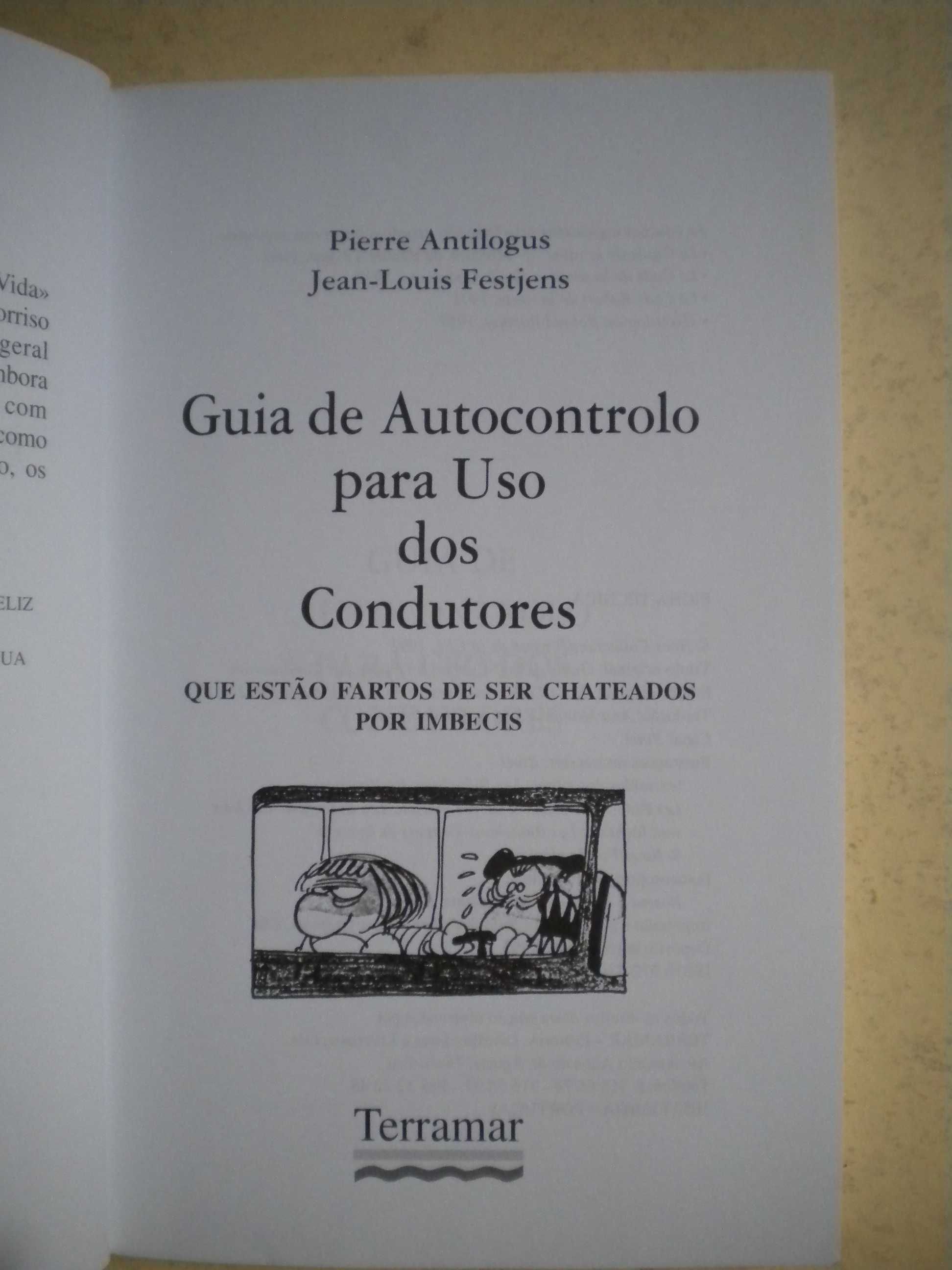 Guia de Autocontrolo para uso dos Condutores
de Pierre Antilogus