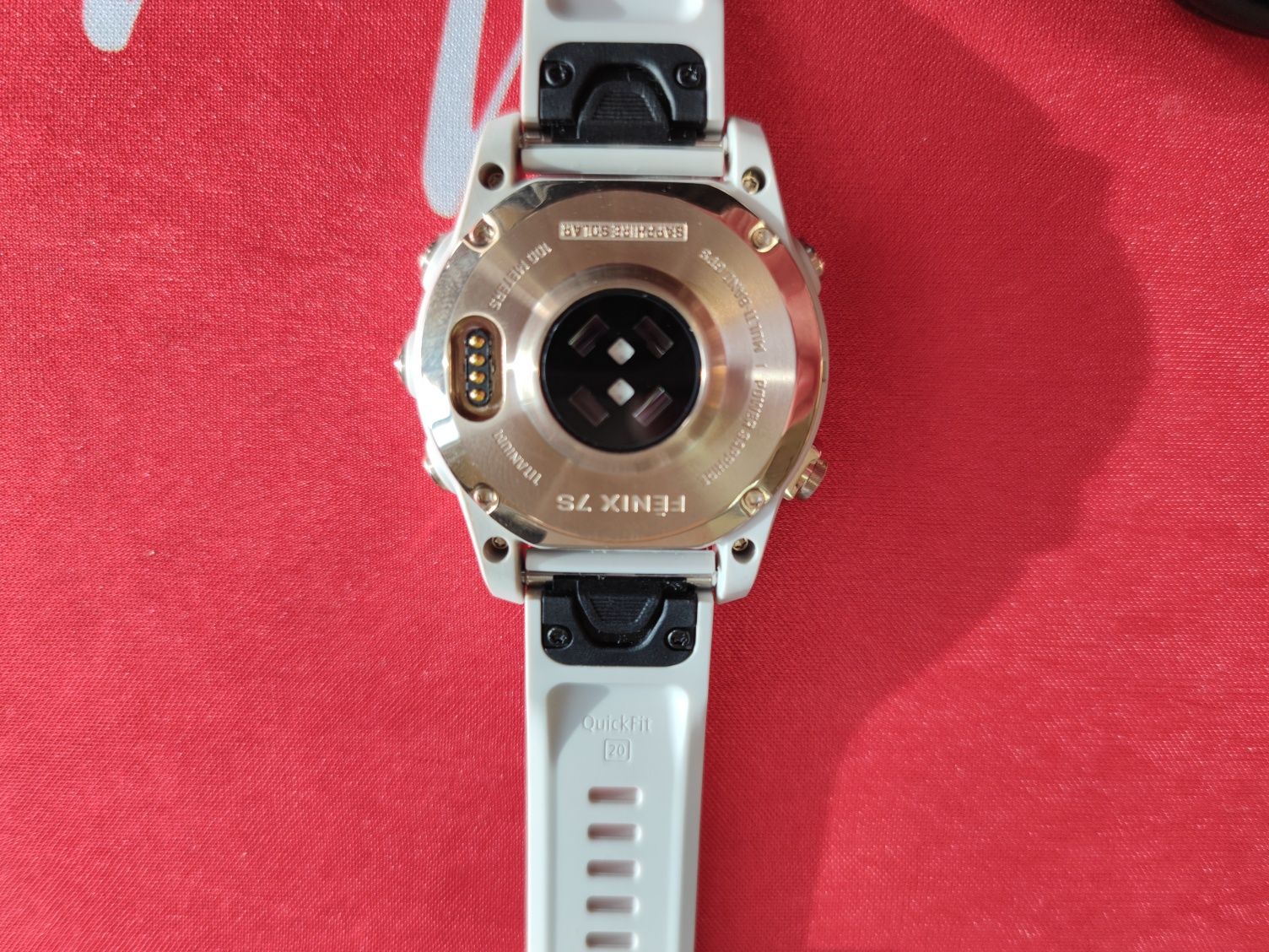 Жіночий смарт-годинник Garmin Fenix7S sapphire titanium solar як новий
