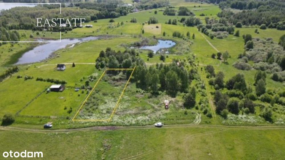 Działka rekreacyjna z projektem domu/blisko plaży