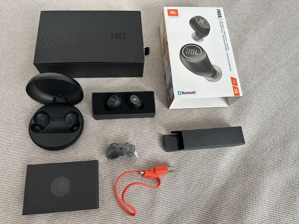 Nowe słuchawki JBL FREE bluetooth