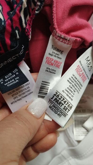 Дитячі легенси для дівчинки на 3-4рочки