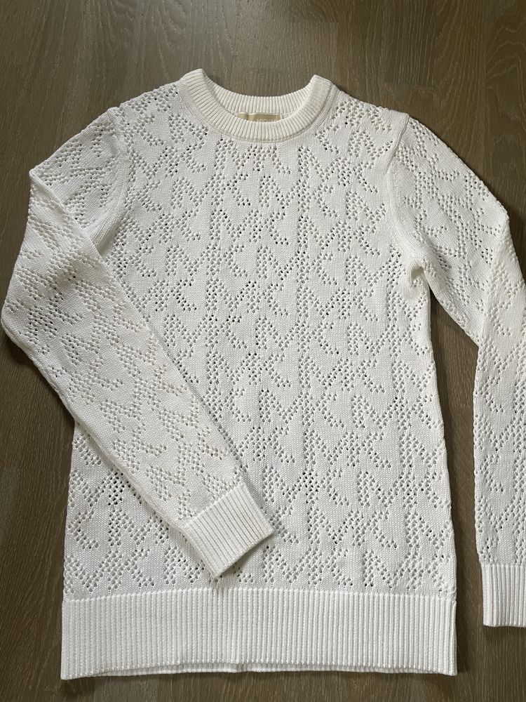 Реглан свитер ажурный 100% хоопок Мichael Cors