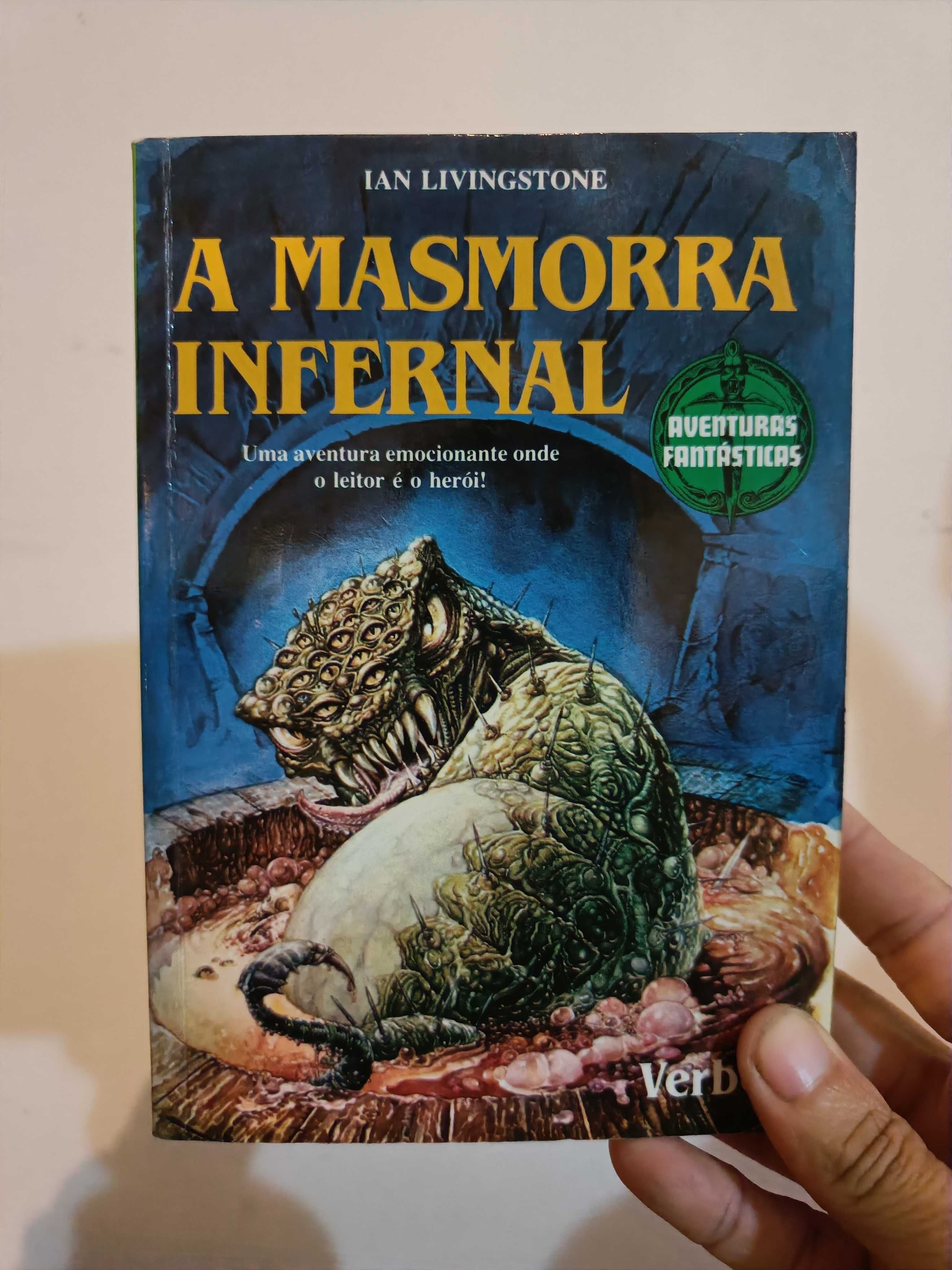 Livro Aventuras Fantásticas nº6 A Masmorra Inferna