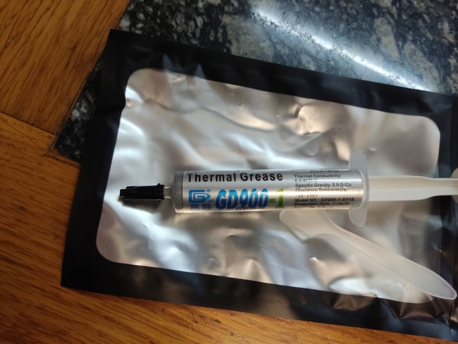 Термопаста GD900 15g thermal grease шприц 15г