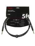 Fender black tweed Profesjonalny kabel JACK 6,3 prosty 1,5 m