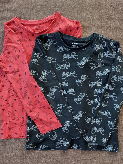 Bluzka 128 Sinsay, całość, 7-8 lat koszulka z długim rękawem