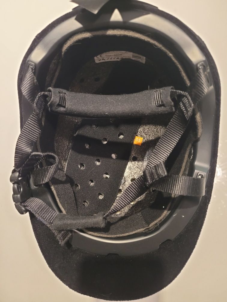 Toczek do jazdy konnej, kask jeździecki roz. 56