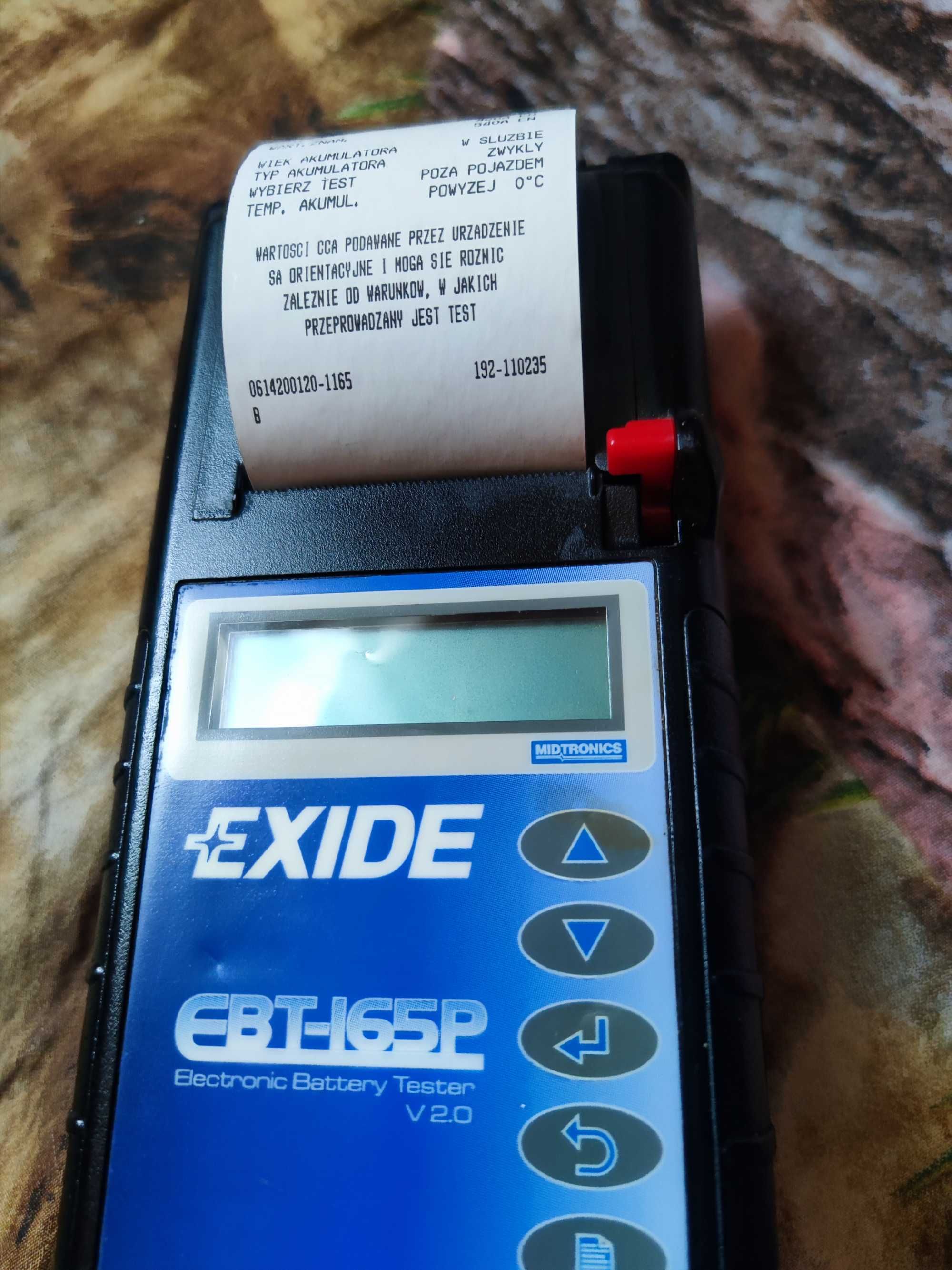 Tester Akumulatorów Midtronics EBT-165P EBT 165P Exide