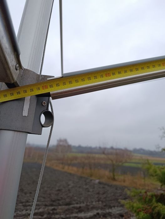 Сушка вулична алюмінієва для одягу