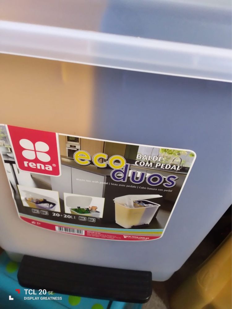 Ecoponto com pedal
