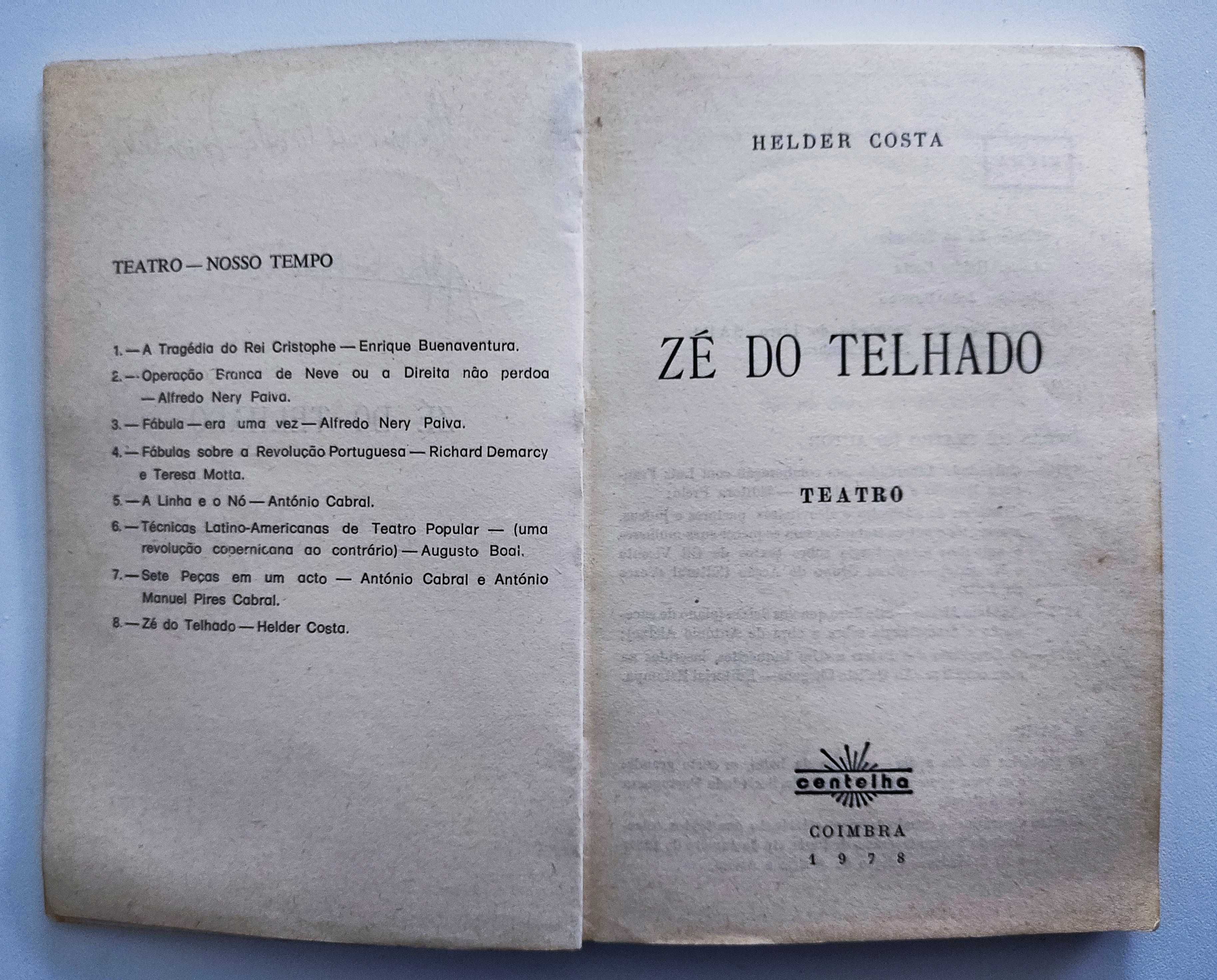 Zé do Telhado – Teatro | Hélder Costa