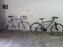 Bicicletas antigas novas