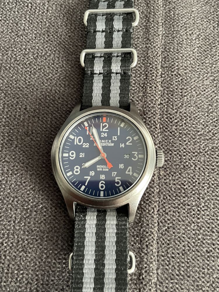 Zegarek męski TIMEX Expedition TW4B14100 gwarancja 2 paski nato