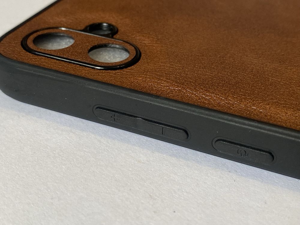 Чехол Samsung A04E / A042 Шкіряний Протиударний Захисний