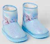 Elsa, Elza, Kraina Lodu, frozen Brokatowe botki, śniegowce NOWE 30/31