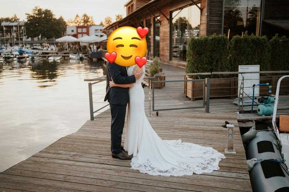 Ivory suknia ślubna Demetrios rozmiar S